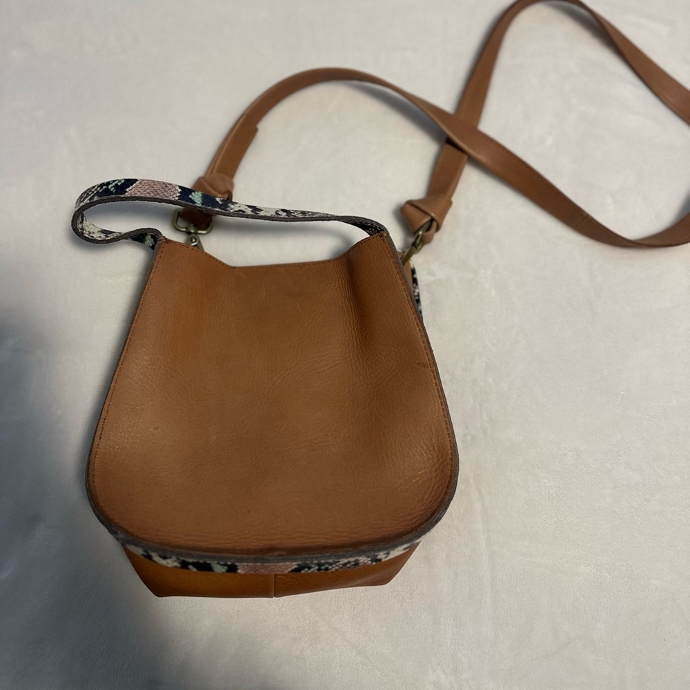 Brown Leather Shoulder Bag